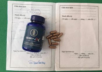 Review viên thuốc uống tăng cường sinh lỹ Gen X