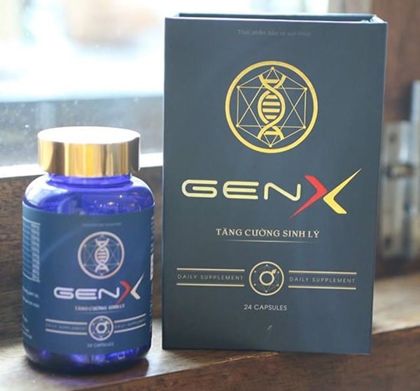 Viên thuốc uống tăng cường sinh lý Gen X
