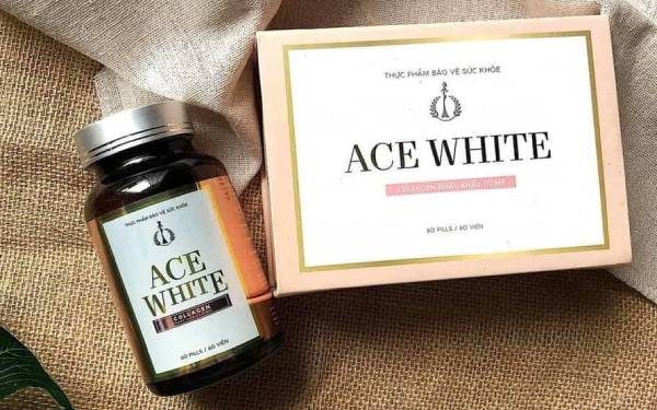 viên uống trắng da ace white