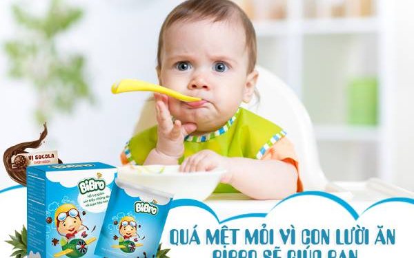 bé ăn ngon miệng và khỏe mạnh hơn