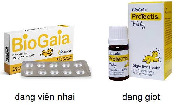 dạng sản phẩm BioGaia ProTectis