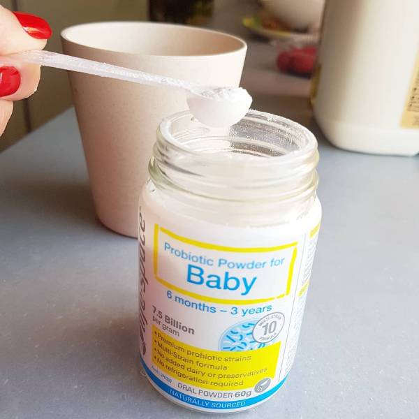 cách dùng probiotic powder for baby
