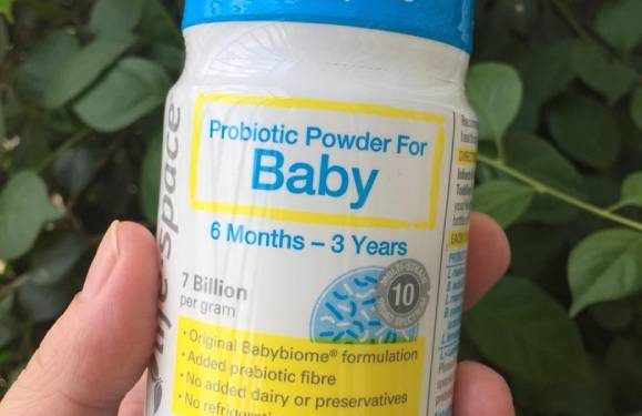 thời gian dùng probiotic powder for baby