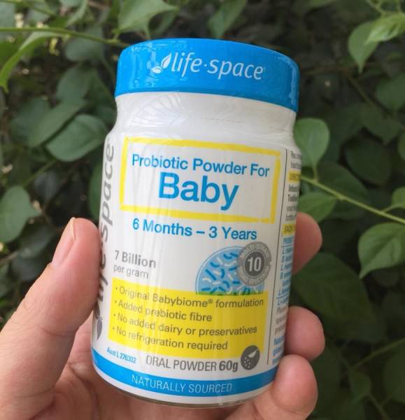 thời gian dùng probiotic powder for baby