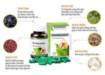 thuốc chữa rối loạn tiền đình có thành phần thảo dược